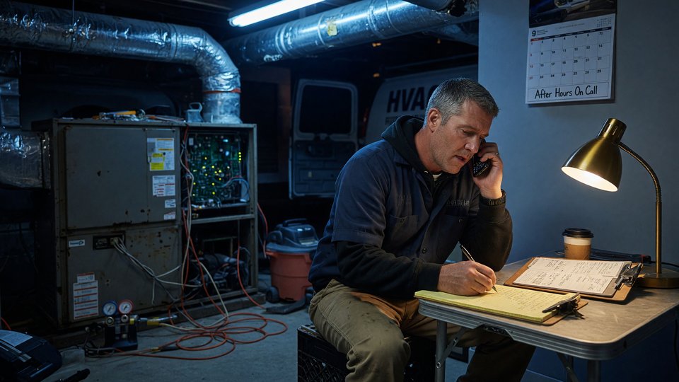 HVAC After Hours Answering: Turning 9 PM Emergencies Into Booked Mornings: After-hours calls are not just a nuisance; they are a high-intent revenue stream