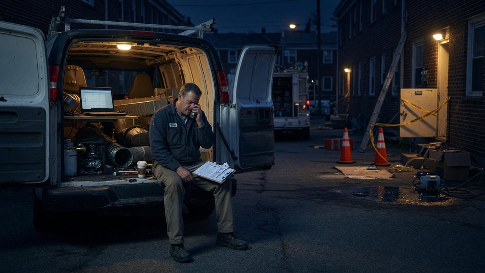 The After Hours Call Pattern in HVAC: A common pattern in after-hours HVAC call logs is that calls do not distribute e