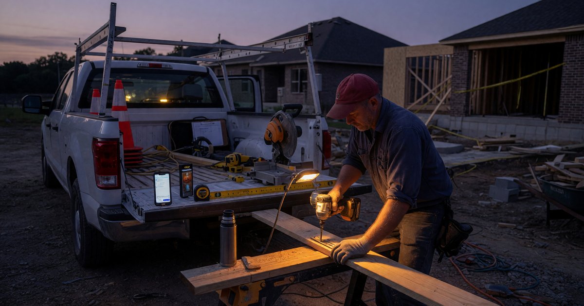 Editorial photo, contractor tradesman context: Does llms.txt Work? 6 AI SEO Myths That Waste Your Budget